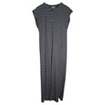 Striped Jumpsuit NWT Womens XL Cicy Bell Wide Leg Stretch Comfortable Black Photo 6