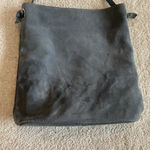 M.I.L.A. Jackie Blue Suede Crossbody Bag Photo 9