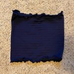 ‼️Bella Seamless Lettuce Edge Tube Top‼️ Blue Photo 0