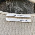 Anthropologie By  Cream Puff Sleeve Ribbed Long Sleeve| S Photo 1