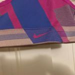 Nike  Purple and Pink Colorblock Sports Bra XS Xtra Small Dri Fit GUC Racerback Photo 2