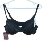 Felina NWT.  Parallel Demi Contour Bra Black‎ 125147 34C Photo 0