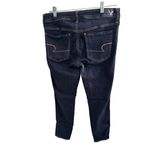 American Eagle  Outfitters Jegging Jeans Super Stretch Dark Wash Women’s 12 Short Photo 2
