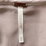 Free People Stealing Kiss Mauve Floral Romper Ruffle Flutter Sleeve Tie Front M Photo 5