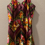 Victoria's Secret Victoria’s Secret Gold Label Floral Slip Dress Women’s Medium Y2K Floral Vintage Photo 0