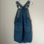 Tommy Hilfiger Vtg 90's  Womens Shortalls Carpenter Overalls Size Lg 🔴 Photo 2