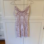 Party dress mini body con homecoming holiday prom xs White Photo 3