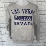 SAAD collection women S cotton blend Las Vegas Nevada raw cut crewneck hoodie Photo 0