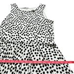 Loft Petites black polka dot dress size PL Midi Fit and Flare Classic Mod Chic Photo 10