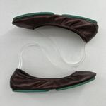 Tieks  Sz 8 Ballet Flat Rasberry Truffle Brown Metallic Leather By Gavrieli RARE Photo 2