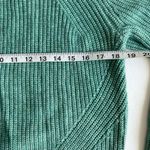 Worthington Fisherman’s rib knit sweater cutouts crew neck size small mint green Photo 6