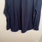 Lands' End Lands’ End Henley Shirt Navy Blue 1X Photo 7