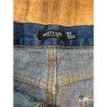 Nasty Gal Womens Blue Denim Cut Off Shorts Size 6 Distressed Cotton Photo 5