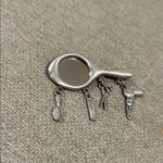 Silver Hairdresser Charm Brooch Photo 0