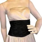 Terani Couture Terani Strapless Dress Black And White Color Size 4. Photo 4