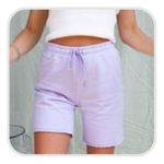 Drawstring Waist Track Shorts Size M Photo 1