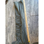 Abercrombie & Fitch Cargo Pants 2R 2 Regular size 26 Y2K 90s 80s NWOT Green Photo 7