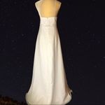 Da Vinci white wedding dress w/sheer overlay Nwt Size 14 Photo 6