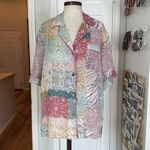 Johnny Was  merseille garden resort button down short sleeve Photo 4