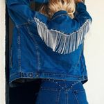 Princess Polly rare Diamante jean jacket Photo 1