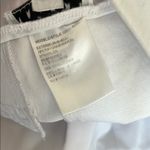 Tribal Pull On Crispy White Skinny Cut Pants w/ Crochet Ankles Photo 15