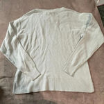 American Eagle  Outfitters SZ M Long Sleeve Light Blue‎ Shirt Thin Knit Academia Photo 1