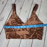 Aerie OFFLINE Tropical Leaf Print Ballet Back Sports Bra Medium Support S NWT Photo 7