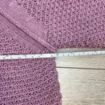 Gap  Textured Knit Sweater in Orchid Haze Size M NWT Photo 6