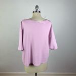Big Bud Press Lilac Ribbed Short Sleeve Top Purple Size undefined Photo 8