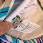 Island Escape Tiered Swim Top Ruffles Bandini Swimsuit Women’s Size 8 NEW Blue Photo 6