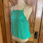 O'Neill O’Neill Green Feminine Lace Trimmed Tank Top Photo 10