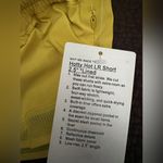 Lululemon Womens  athletica gold/yellow hotty hot low rise shorts Photo 2