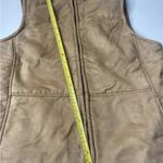 Caribbean Joe Vtg Women's lg Full Zip Vest let go 104521 Tan Southern Western Photo 3