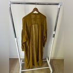 $445 Momoni Mustard Yellow Cardigan‎ Dress Size 46/8 Gold Photo 3