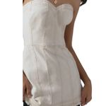 Anthropologie  PILCRO Women’s Strapless Sweetheart neckline denim top Photo 1