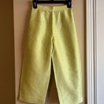 Allison Taylor  Lime Checkered Top Photo 0