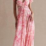 Mac Duggal  Floral Ruffled Maxi Dress Photo 0