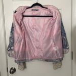 Lulu H Paris Kint Pastel Cardigan. Size Medium Purple Photo 5