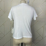 AGOLDE T-Shirt Tee Thank You Cherry Much Fruit Print Short Sleeve White Size XS Photo 7