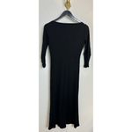 Reformation  Belmont Knit Dress in Black Size Small Photo 4