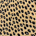 A New Day ⭐️ Tan Black Leopard Print MIDI Skirt Size XSmall EUC Photo 1