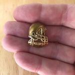 Football Earrings Helmet Metal Vintage Sports Photo 6