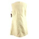 Helene Berman Shift Dress V Neck Sleeveless Textured Light Yellow Size L Size L Photo 1