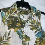 Van Heusen  tropical palm pattern tank top xxs Photo 1