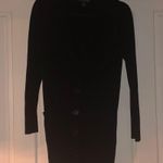 Cable & Gauge  Women’s Black Button Front Sweater. Size S Photo 0