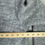 Ottod'Ame Gray Wool Blend Pea Coat‎ Long Trench One Button Blazer Sz US 8 Photo 7