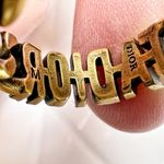 Christian Dior Dior J’Adior Crystal And Gold Logo Ring Photo 6