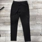 EXPRESS  Black Cropped Skinny Mid Rise Jeans Photo 2