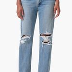 AGOLDE Women’s 90’s Pinch High Waist Ripped Distressed Jeans Photo 0