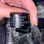 Original by Sharif 1827 blue leather & gold snake print handbag Photo 10